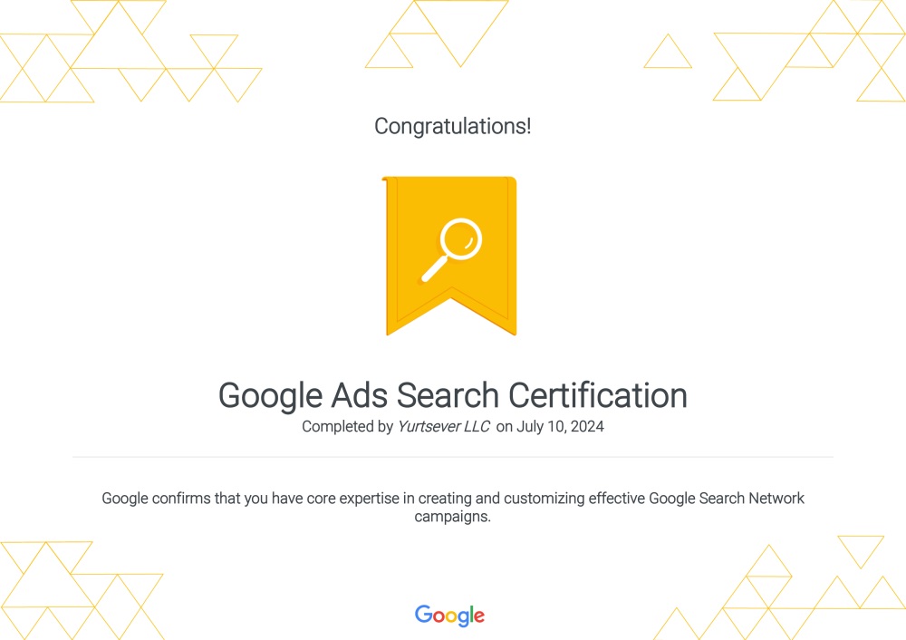 Google Certificates
