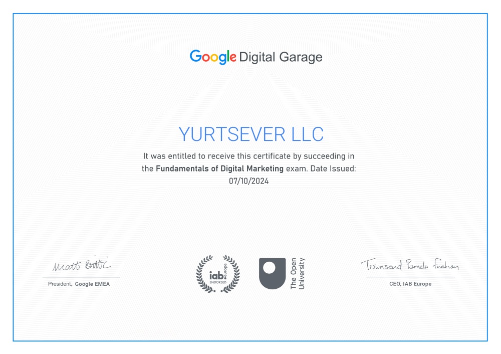 Google Certificates